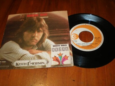 KEITH EMERSON - Maple Leaf Rag / The Sheriff - 45 Umdrehungen Disc - ERINNERUNGSPLATTEN - 1977