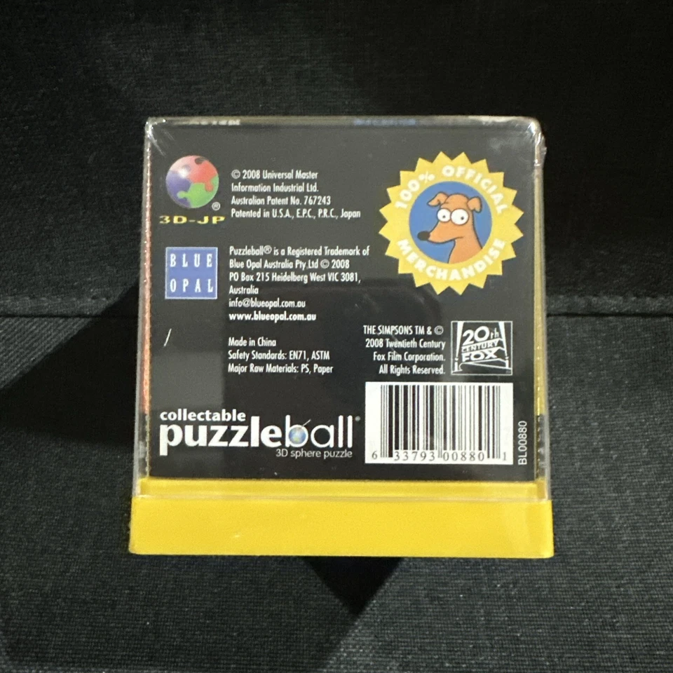 Bola rompecabezas coleccionable de Los Simpson, NELSON No. 13 nuevos y precintados Foto 3 de 4