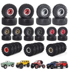 4pcs 1.0 Mud Tires Beadlock Wheels Rims For 118 Trx4m Scx24 Fcx24 Rc Crawler 4pcs 1.0 Mud Tires Beadlock Wheels Rims For 118 Trx4m Scx24 Fcx24 Rc Crawler