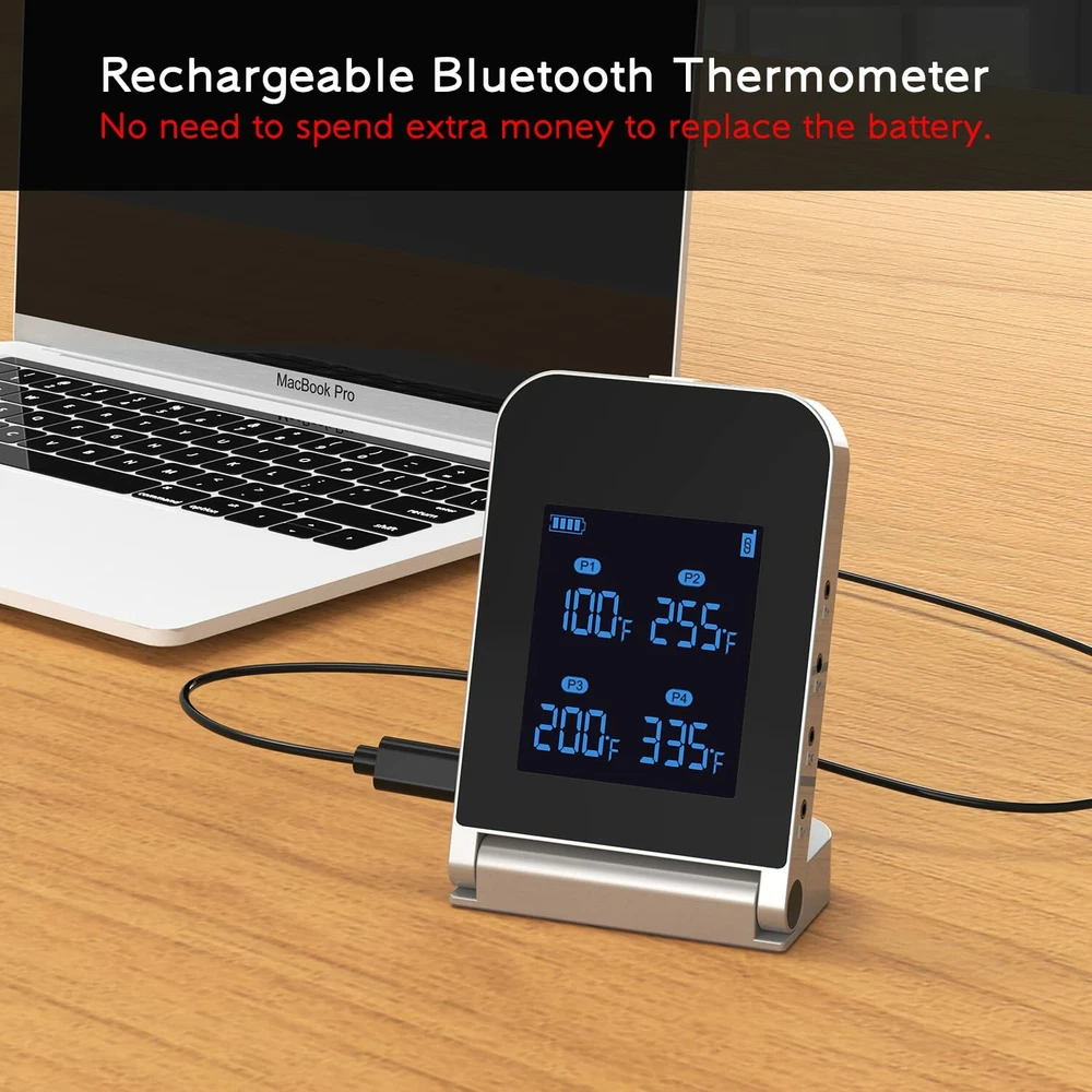 Digital Meat Thermometer for Cooking and Grilling Digital Meat Thermometer for Cooking and Grilling