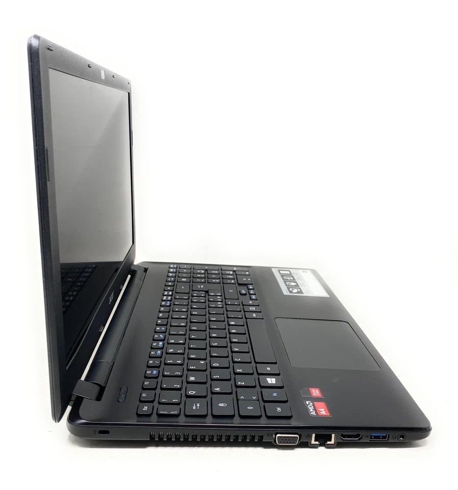 Acer Aspire E5-521-45T9/ AMD CPU A4-6210 1.80GHZ/RAM 4GB/SSD 120GB/W11 Pro - Image 2 of 4