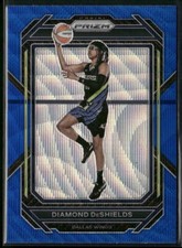 2023 Panini Prizm WNBA - Diamond DeShields #119 Blue Wave Prizm