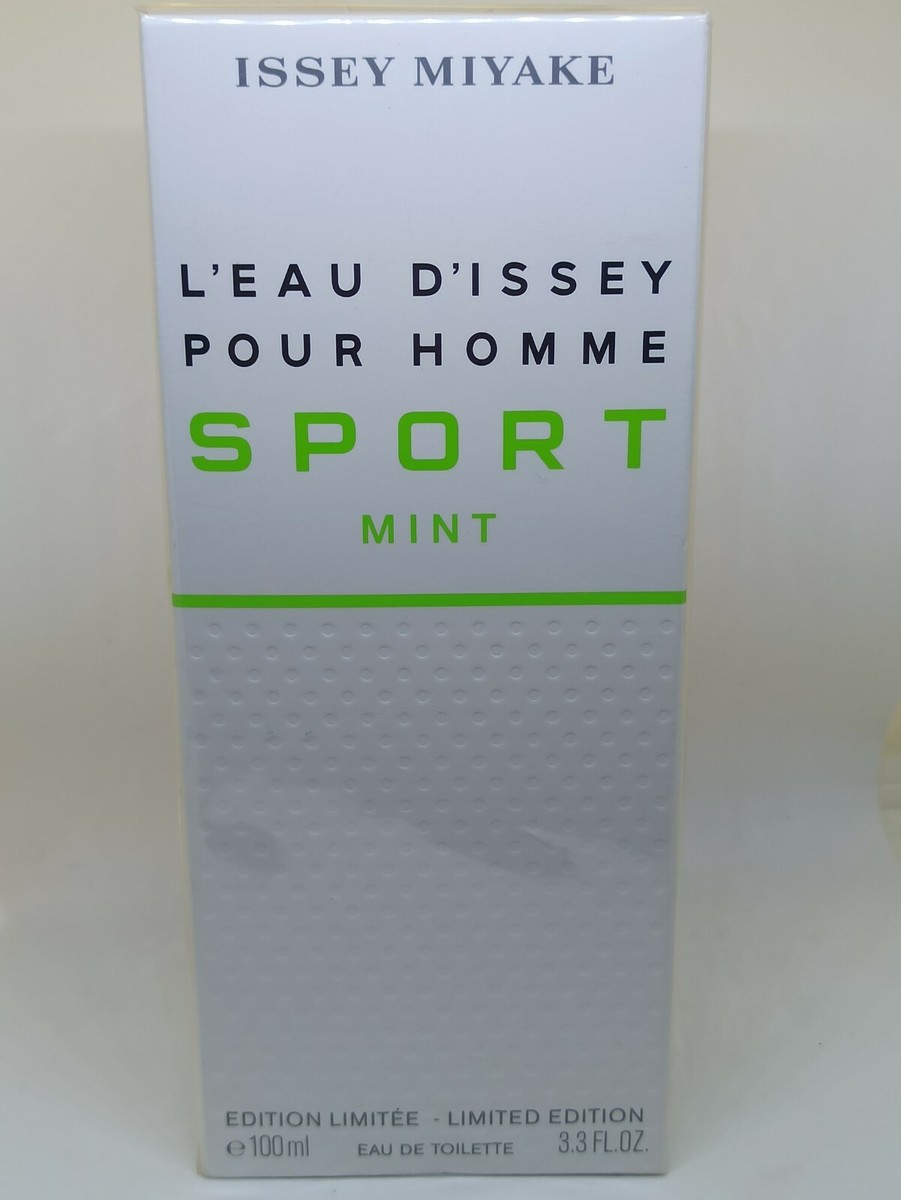 Issey Miyake L'eau D'issey Pour Homme Sport Mint 3.3oz 100ml NIB