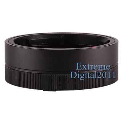 Black Metal LM Rear Lens Cap Cover for Leica M LM Voigtlander VM Zeiss ZM Lens