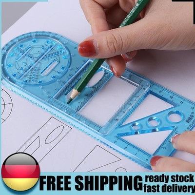 Multifunctional Geometric Ruler Geometric Drawing Template Circle Drawing Ruler