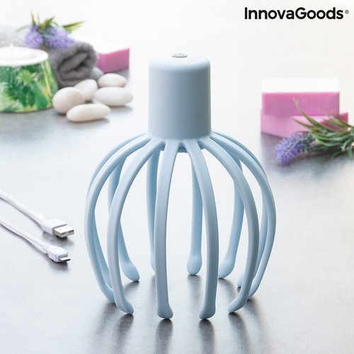 Wiederaufladbares Kopfmassagegerät Helax InnovaGoods - Bild 5 von 10