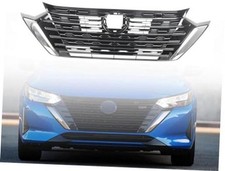 Sentra S Grille - Front Bumper Upper Grille - Fits 2024-2025 Sentra Grille