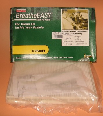 Purolator C25483 Cabin Air Filter fits Volvo 1313232, 9171296-8, CF8714A