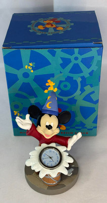 Disney Fantasia Uhr - Zauberlehrling Mickey Mouse Figur - braucht Batterie