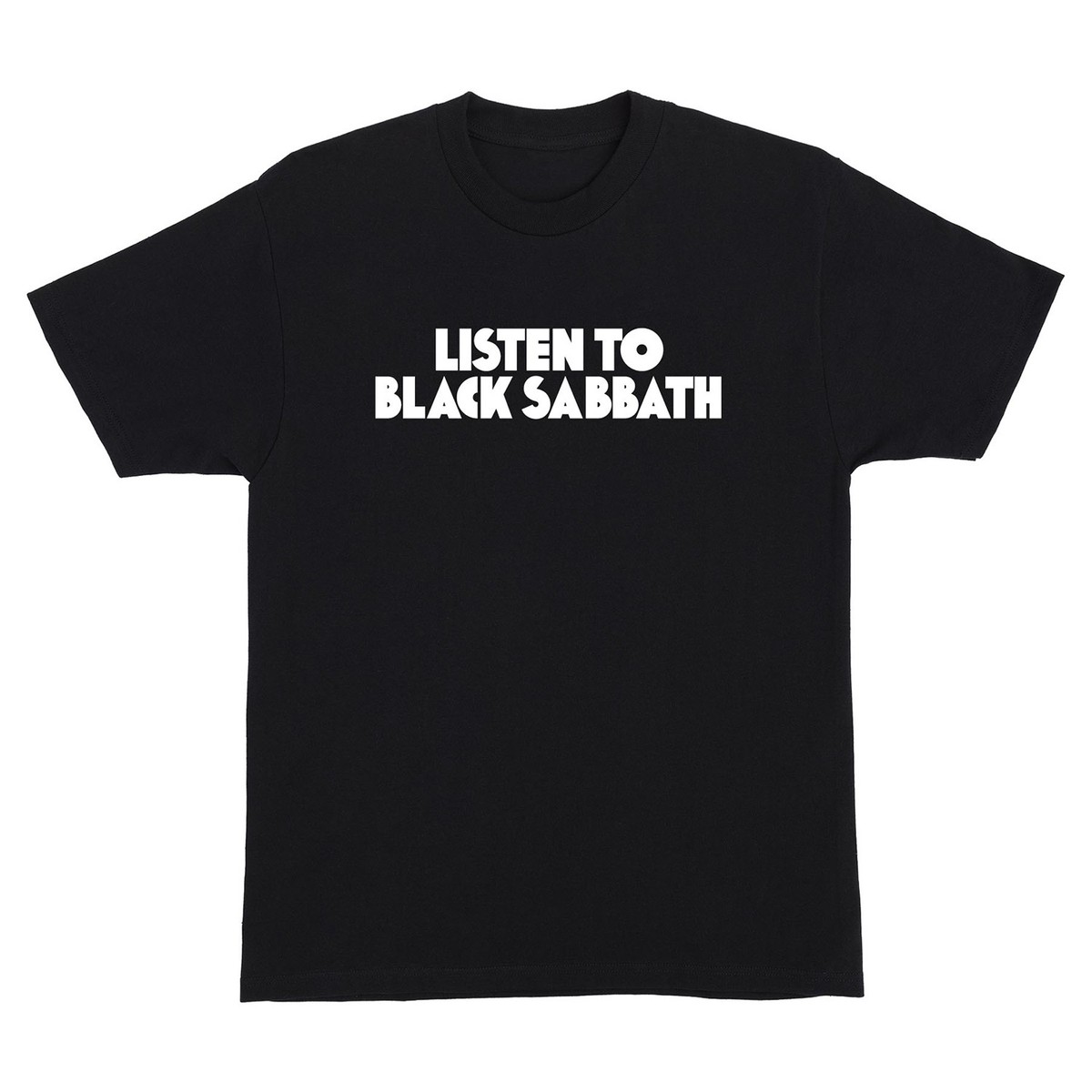 OJ Wheels Shirt Listen To Black Sabbath Black | eBay
