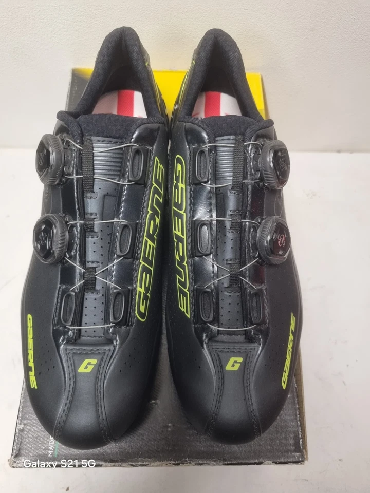 GAERNE CHRONO+ composite chaussures vélo de route noir pointure 42 *NEUF* - Photo 4/4