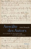 Erika Thomalla | AnwäLte Des Autors | Buch | Deutsch (2020) | 518 S. | Wallstein
