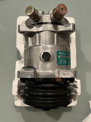 New OEM Sanden SD5H14 508 S6664 R134a Heavy Duty AC Compressor 2-Groove 12V