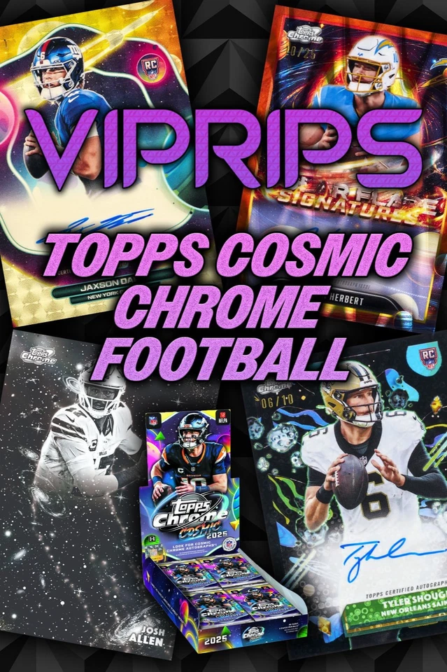 TOPPS COSMIC CHROME FOOTBALL RELEASE DAY!!!