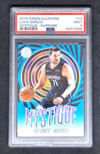 Luka Doncic PSA 9 2019-20 Illusions Mystique Sapphire #10