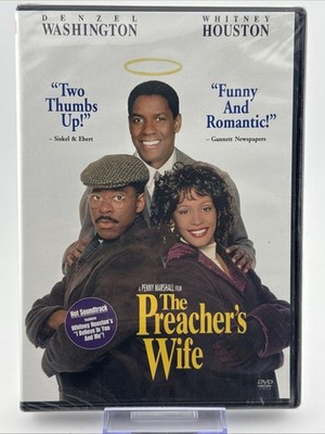 The Preacher's Wife (DVD, 1996) (Denzel Washington, Whitney Houston) NEW Sealed