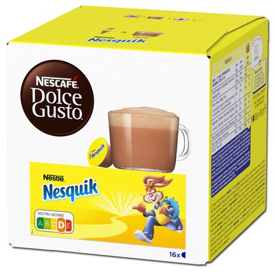 (22,85 /1kg) Dolce Gusto Nesquik, Kakao, Trinkschokolade, 16 Kapseln