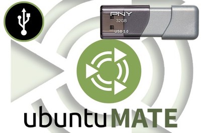UBUNTU MATE Linux 32GB Bootable USB Install & Live Flash Drive