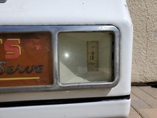 Vintage Hobart Dayton 660 Scale white enameled steel commercial with light