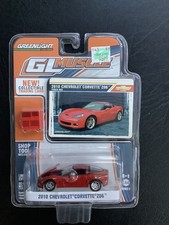 Greenlight GL Muscle 2010 Chevrolet Corvette Z06 1:64 Red Limited Edition