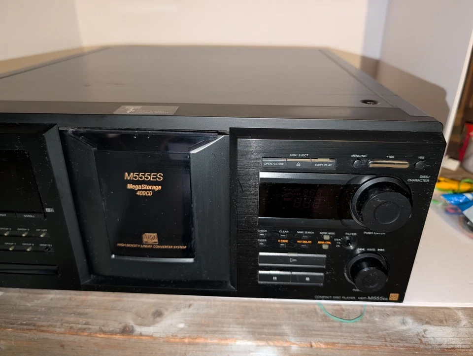 Sony CDP-M555ES CD Changer, Sony's Best 400 Disc Mega Storage - Image 2 of 4