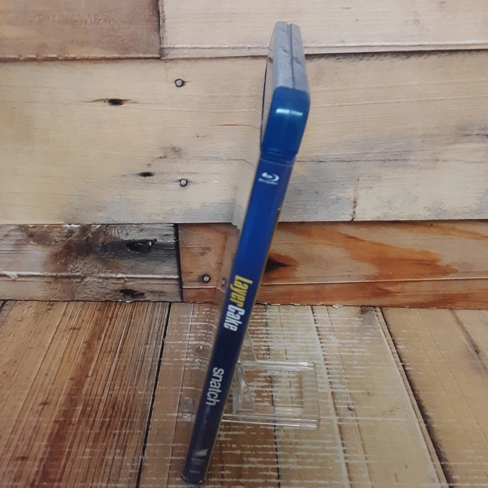 Layer Cake / Snatch Blu-ray Used Double Feature Daniel Craig Brad Pitt  RARE OOP - Image 3 of 4