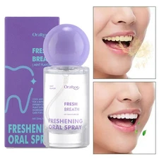 Mouth Fresh Spray For Bad Breath Freshener long Lasting Minty Fresh Spray 20ML