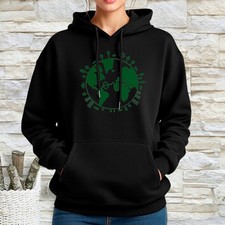 NWT ECO WORLD LOVE GLOBAL SAVE THE PLANET WOMEN'S WINTER HOODIE SWEATSHIRT