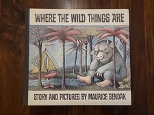 Where The Wild Things Are Maurice Sendak 1st Edition 1963 NO DJ NO LOC 1st State