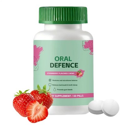 2 bottles Oral Probiotics Supplement for Fresh Breath, Teeth