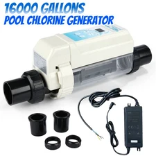 Salt Water Chlorine Generator System for Pools to 16K Gallon Above&Inground Pool