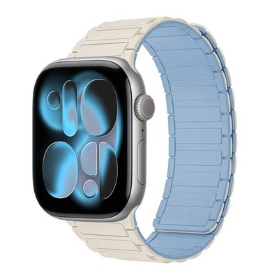Magnetic Silicone Strap for Apple Watch Band Ultra 3 49mm 11 10 9 8 7 SE 38-46mm