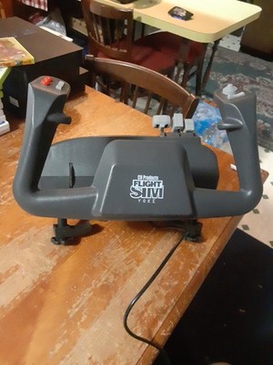CH Products Flight Sim Yoke with Microsoft Flight Simulator 98 Not Texted. 