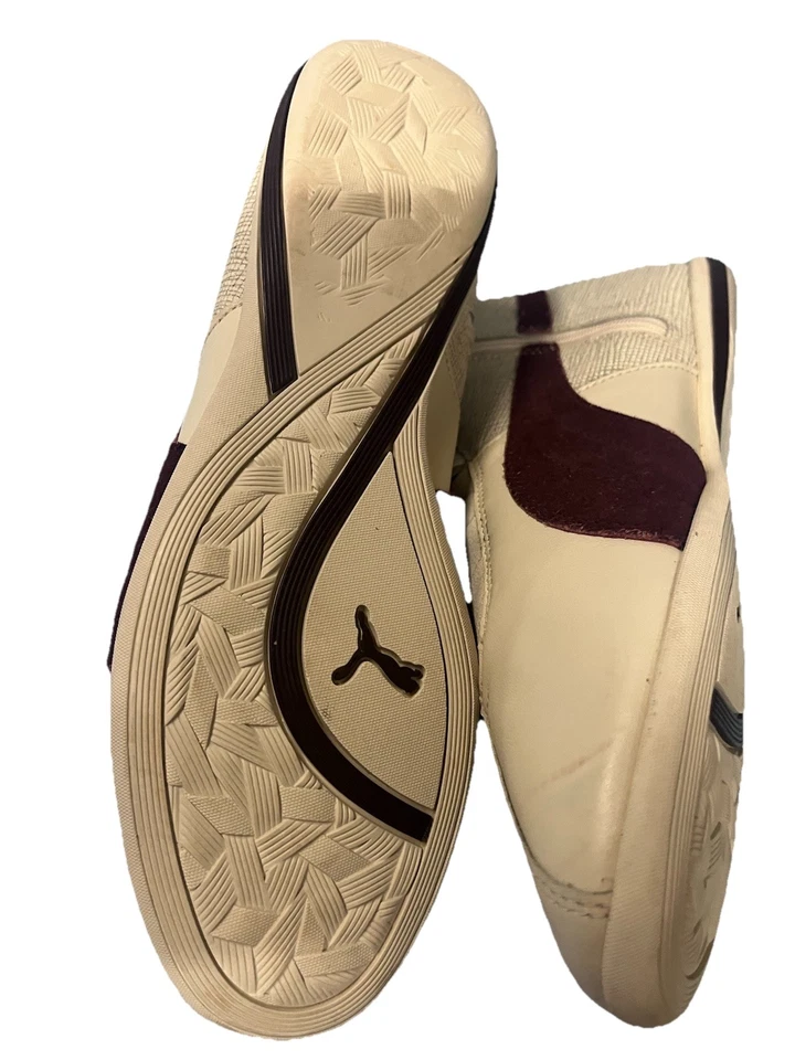 Vintage Puma Leather Boxing Boots Speed Cat Racing Sneakers Sz 8 Men's 7.5 Women - Image 3 of 4