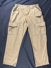 Propper tactical cargo pants mens 36x32 khaki tan ripstop army shooting