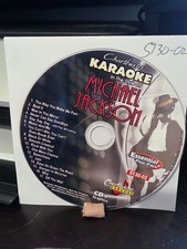 5130-02 MICHAEL JACKSON 1 DISC CHARTBUSTER KARAOKE CDG LOT CAL