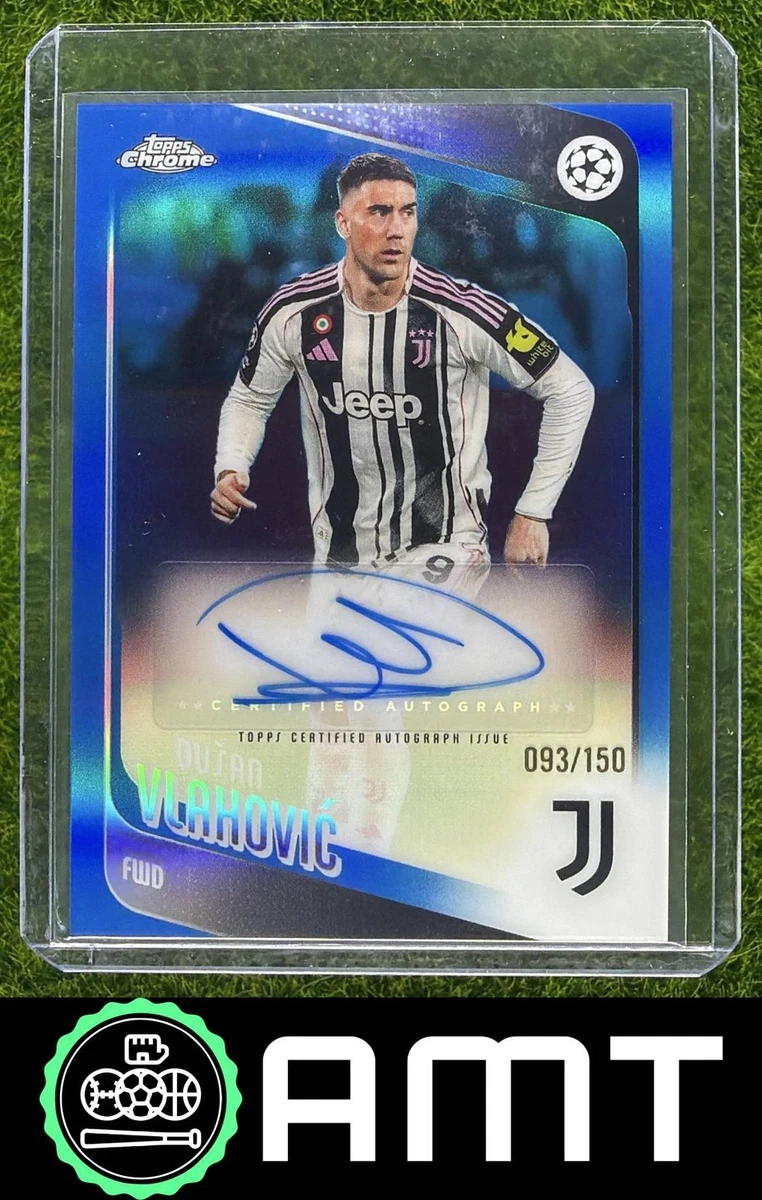 Soccer Juventus Autographed Sports Trading Cards & Accessories for