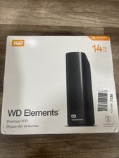Western Digital 14TB  WDBWLG0140HBKNESN Black External USB Drive