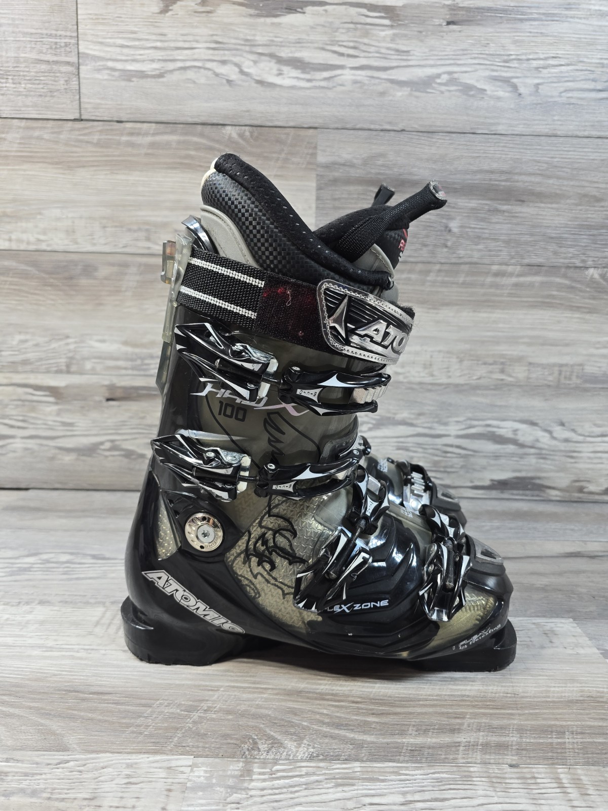 SALOMON Scarponi da sci Atomic Hawx Prime 100 Mondopoint 25.0 25.5 nero trasparente