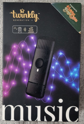 Twinkly Music USB Power Music Syncing Device for Twinkly Gen II Smart LED Lights