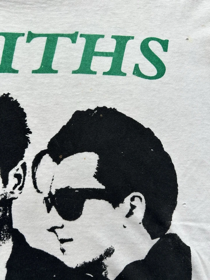 Vintage 80s The Smiths Band T-shirt XL Single Stitch Rare Morrissey Johnny Marr - Image 3 of 4