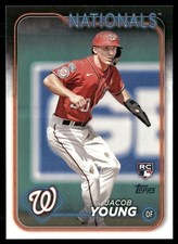 Jacob Young 2024 Topps Washington Nationals #397