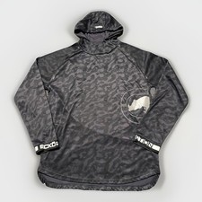 ECKO UNLTD FUNCTION Pullover Hoodie Men Size Large Black Digital Camo Polyester