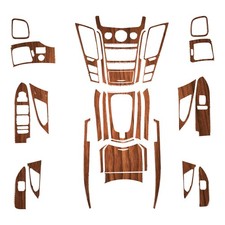 Cadillac Cts Sandalwood Grain Full Interior Upgrade Kit Decorative Decal 2008-13