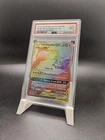 Pokémon TCG Eevee Snorlax GX Rainbow Team Up Card 191/181 Secret Rare PSA 9