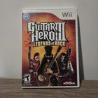 🔥Guitar Hero III: Legends of Rock - Nintendo Wii (TESTED)🔥