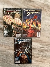 Blackest Night Superman (2009) # 1 - 3 🔥 Complete Series James Robinson Story