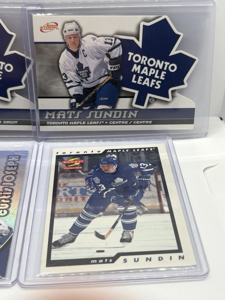 Toronto Maple Leafs Lot – Domi, Sundin & Cujo – 2004 Atomic + Prism Cards NM - Image 4 of 4