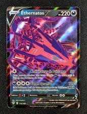 Carte Pokémon : Éthernatos V Ultra Rare 2020 Ténèbres Embrasées 116/189 VG 🇲🇫