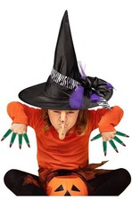 Wicked Witch Costume Accessories, 17 Pieces for Kids New Halloween Party